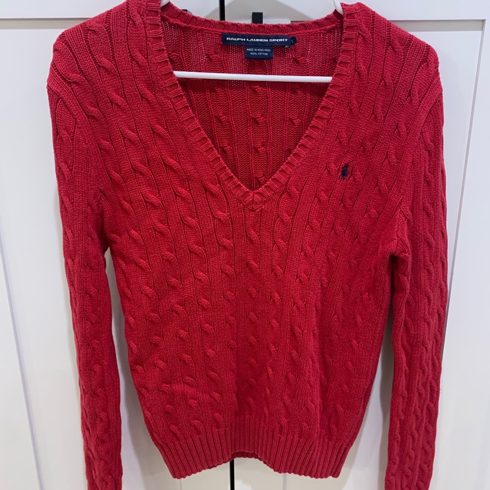 Ralph Lauren V neck sweater